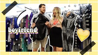 going thrifting with my BOYFRIEND! *yikes*