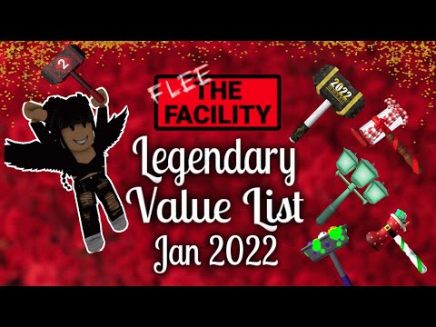 Flee The Facility Trading Value List (Gemstones & Hammers) in 2023