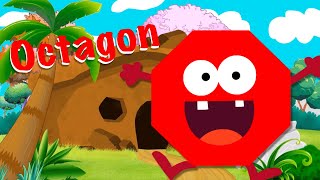 Octagon Shape Song For Kids - Learn Shapes