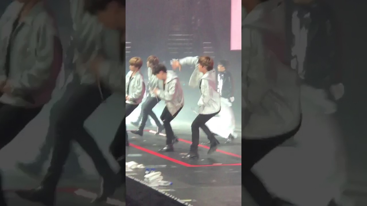 [170401] BTS The Wings Tour in Anaheim - Silver Spoon (Baepsae) Fancam - YouTube