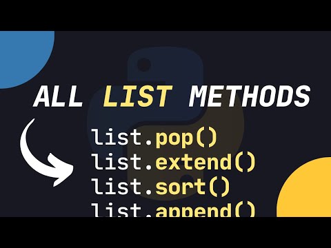 Video: Care este metoda listei?