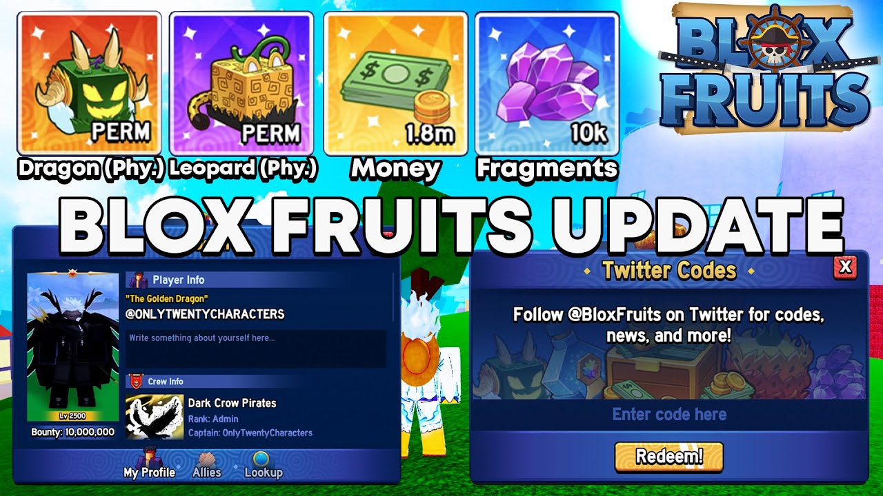 Blox Fruits New Sound Fruit - Update 20 (October 21) #bloxfruits #blox