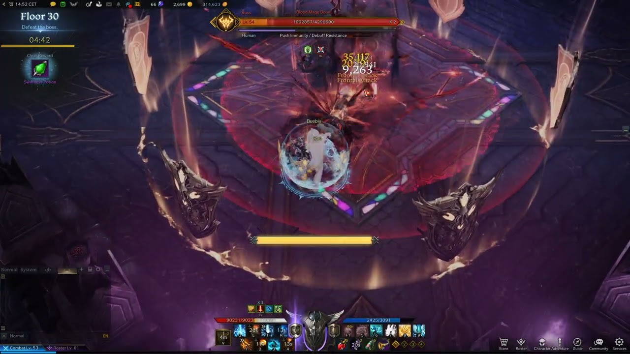 Fatespire Floor 30, Lost Ark Tower