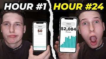 24 Hour Dropshipping Challenge (Realistic Results)