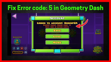 Fix Backup Failed. Error code: 5 in Geometry Dash