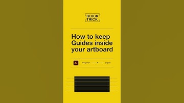 Keep your Guides inside Artboard in illustrator #illustratortutorial #pixellessons