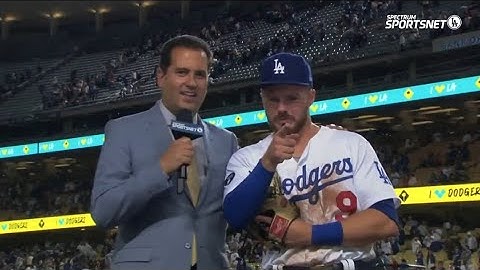 Dodgers Postgame interview Gavin Lux on amazing play to close win over D-backs 9/19/22