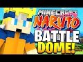 THE BEST ANIME MOD IN MINECRAFT - NARUTO MINECRAFT BATTLEDOME! | JeromeASF