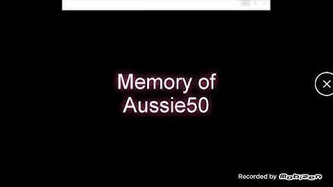 Memory of Aussie50 R.I.P (response to whichwasher2007)