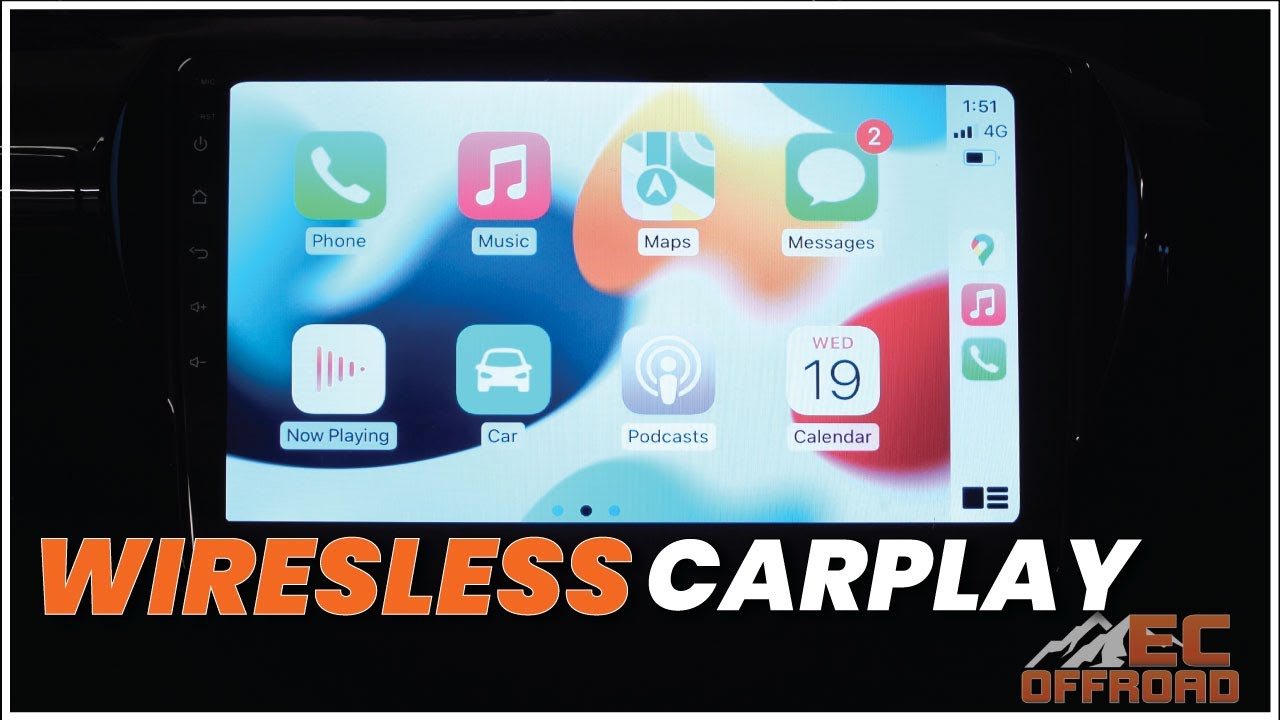 How to connect wireless to Apple CarPlay using TLINK or ZLINK on EC OFFROAD  Android Head Unit - YouTube
