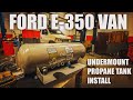 Van Life - Under mount Propane Tank Install