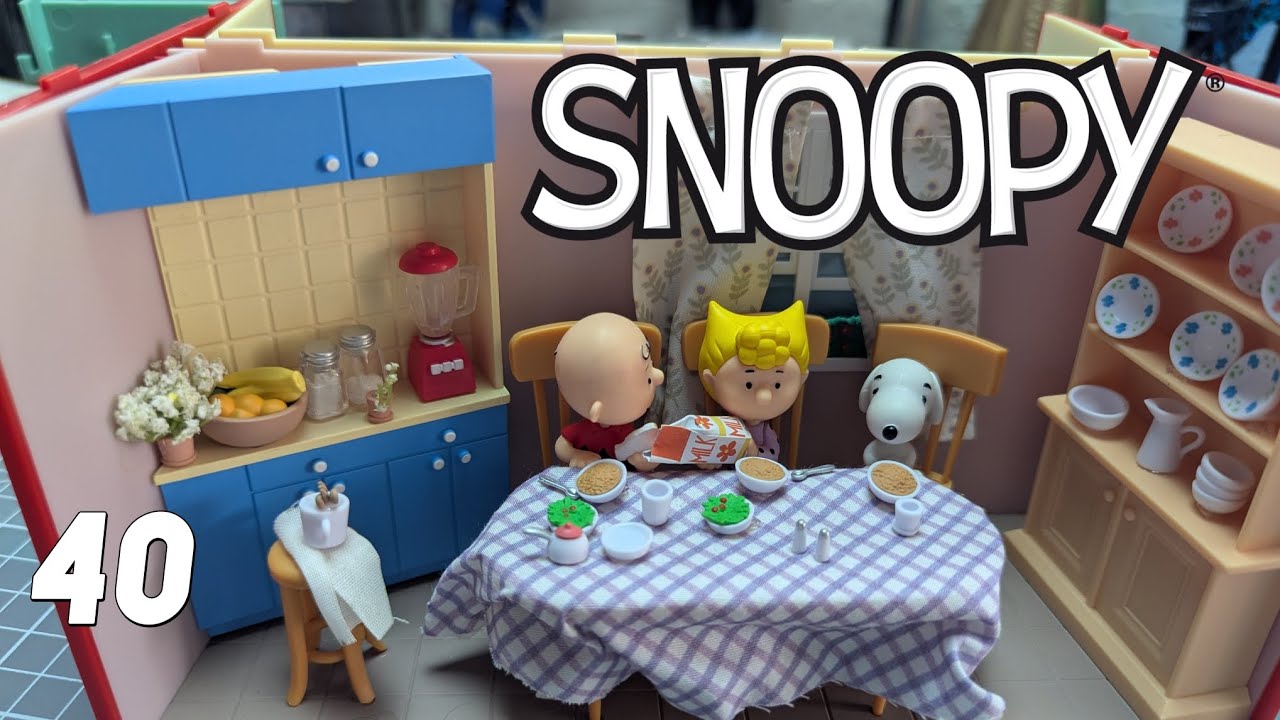 De'Agostini Build The Snoopy & Friends House Issue 40 - YouTube