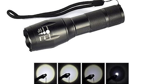 Amazon Ebay Hot Sell CREE XML T6 Led Rechargeable Led Flashlight