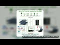 48V 100AH 150AH 200AH LiFePO4 Battery Pack 51.2V Lithium Solar Battery 6000+ Cycle Built-in 200A BMS