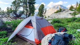 Wind River Mountains 3 Day Backpacking Trip: Island Lake/Indian Basin/Fremont Saddle/Titcomb Basin