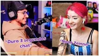 Zein le dice a Emma Fiore que dura 3 segundos y ella se vacila🤣 - Perspectiva de ambos