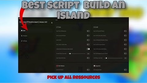 Build An Island! *PASTEBIN* -  Auto Farm All Resources, Auto Craft, Auto Collect Honey (PC/Mobile)