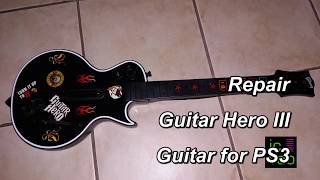 Guitar Hero guitar Not connecting Fix PS3