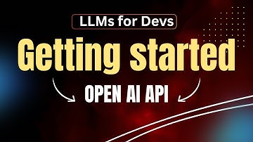 Your first OpenAI API App - Step-by-Step Guide