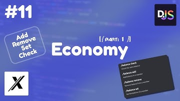 HOW TO MAKE AN ADD, REMOVE, SET BALANCE COMMAND | DISCORD.JS (V13) | #11
