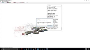 Visual SFM free photogrammetry software live feed