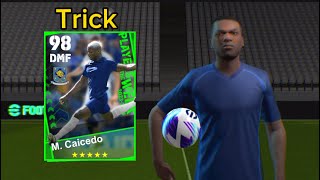 Trick to get 98 Rated M.Caicedo from POTW Pack ||efootball 2024