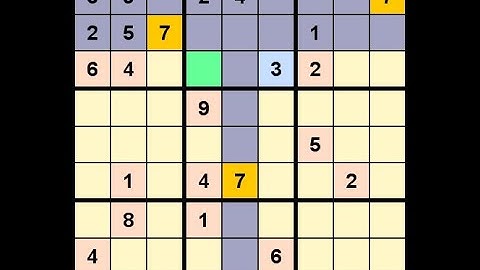 How to Solve Los Angeles Times Sudoku Expert July 3, 2022