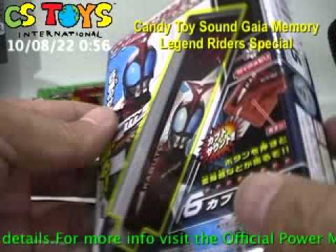 Candy Toy Sound Gaia Memory Legend Riders Special:...