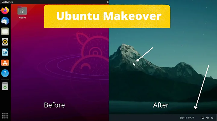 Ubuntu 21.10 Makeover - Nordic GTK theme, GNOME Extensions, and more!