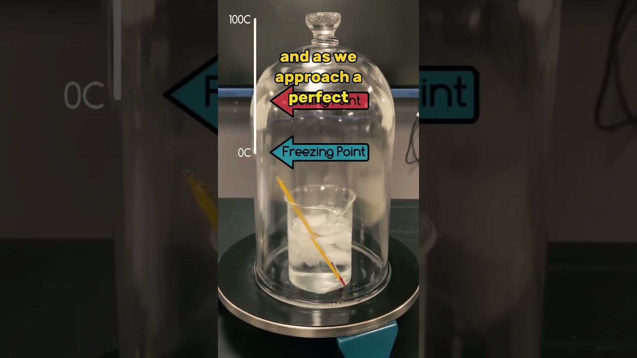 ✅ Triple Point Water can boil and freeze at the same time 😱