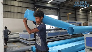 Plastic PVC Pipes Making Factory | From Powder to Pipe: Production Process | Unbox Engineering