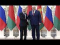 WATCH: Putin visits Republic of Belarus amid strengthening alliances