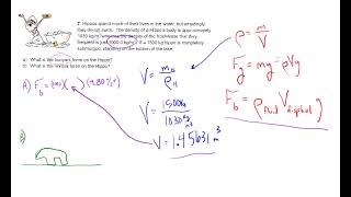 Henstitute Help   Density and Archimedes Principle Problem 7