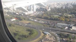 Takeoff From Buenos Aires Jorge Newbery Airport, Argentina - May 13, 2015