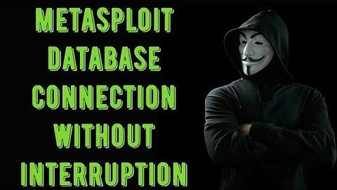 How to Fix Metasploit database error connection | termux commands by #punjabianonymous