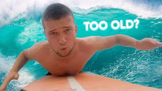 What Surfing REALLY Looks Like as a TOTAL Beginner!
