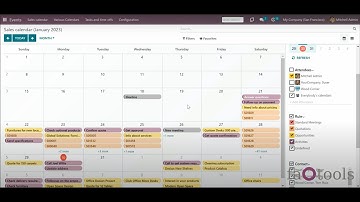 Odoo Joint Calendar v16 by faOtools overview
