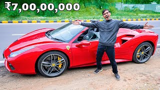 Driving a Ferrari 488 Spider Worth ₹7 Crore | Awesome Public Reaction