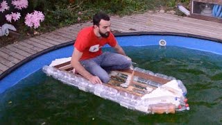 Part 2 / How to Build Canoes With Plastic Bottles | Creative Tutorial