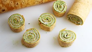 Chilled Pinwheel Sandwiches | INDIAN RECIPES | WORLD'S FAVORITE RECIPES | HOW TO MAKE