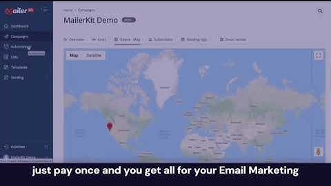 Send Unlimited Emails with a push of button.