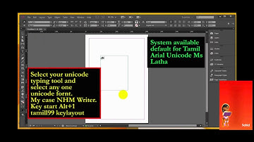 How to type Unicode fonts in adobe Indesign