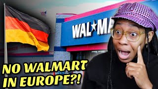 AMERICAN REACTS TO WHY WALMART FAILED IN GERMANY! 😳 (NO UNIONS?)
