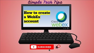 How to create a WebEx account in just 1:32 seconds.