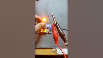 LED Over Voltage Testing Video | Short video | YouTube short | Led explosion | 0 volt led  explosion