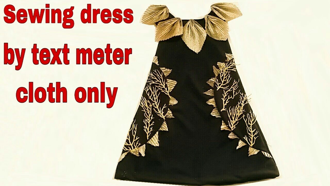 How to sew a dress very easy YouTube