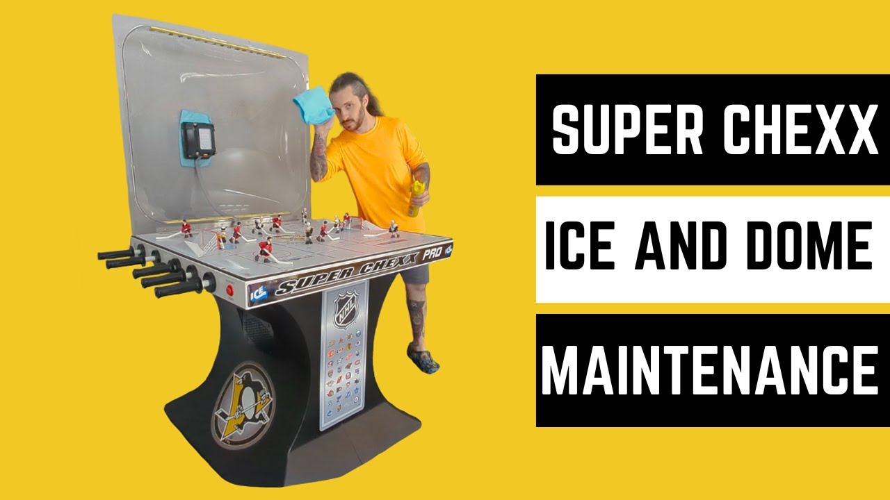 Super Chexx Bubble Hockey Cleaning and Ice Maintenance YouTube
