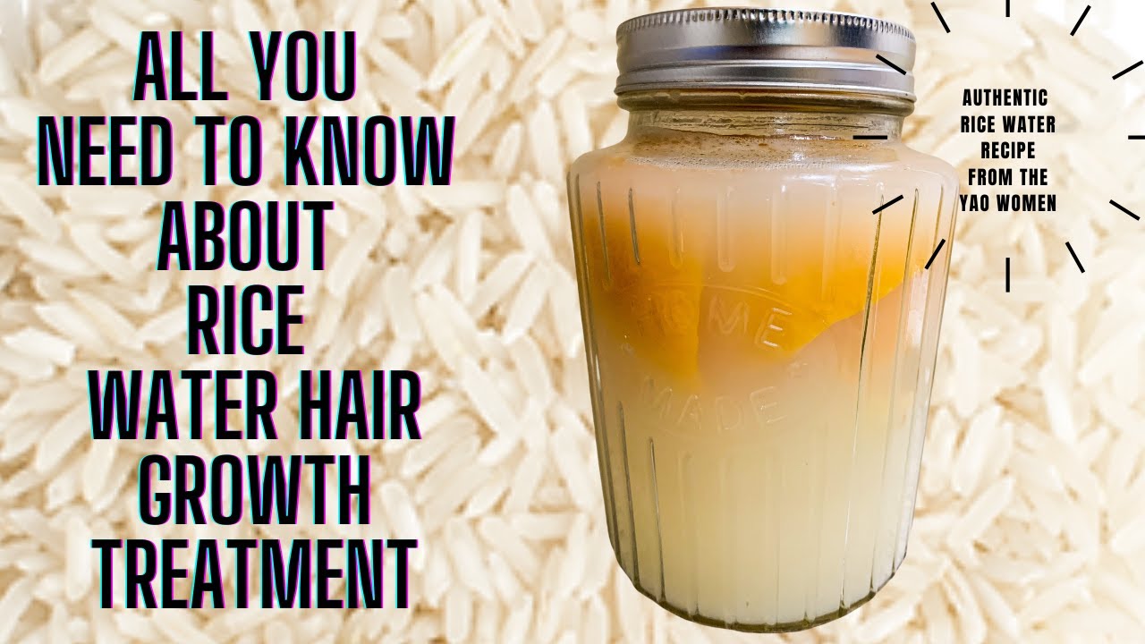 rice water for hair research paper