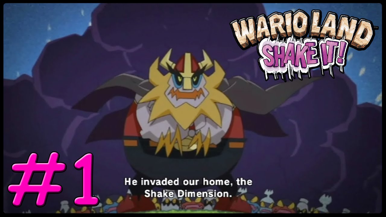 Wario Land Shake It 100 Walkthrough Part 1 Inro 1st Level Youtube