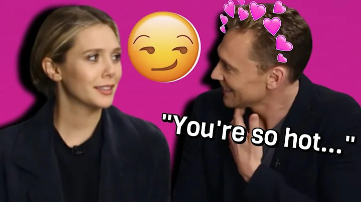 Elizabeth Olsen flirting with everyone for 13 minutes straight